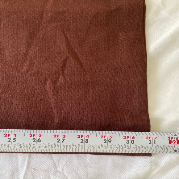 NWOT Never worn Willet Women’s 55% Linen 45% Cotton Brown pants Size 2XL - Picture 8 of 10